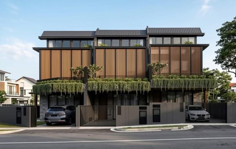 BRAND NEW CORNER TERRACE Spacious Living • Exceptional Privacy, Fidelio Street, Siglap Road, East Coast Road, East Coast / Marine Parade, 5 Bedrooms, 4,625 sqft, Corner Terrace For Sale, by Razak ., 500289014 - Exterior - PropertyGuru.com.sg