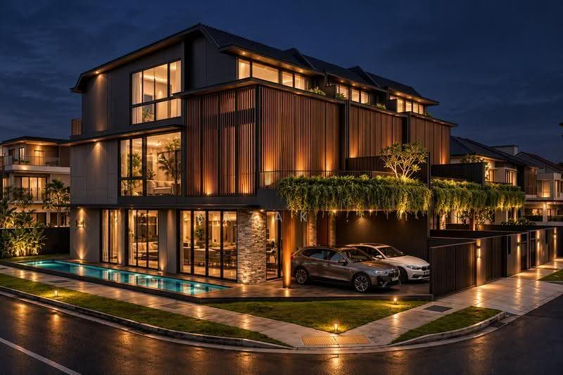 BRAND NEW CORNER TERRACE Spacious Living • Exceptional Privacy, Fidelio Street, Siglap Road, East Coast Road, East Coast / Marine Parade, 5 Bedrooms, 4,625 sqft, Corner Terrace For Sale, by Razak ., 500289014 - Exterior - PropertyGuru.com.sg