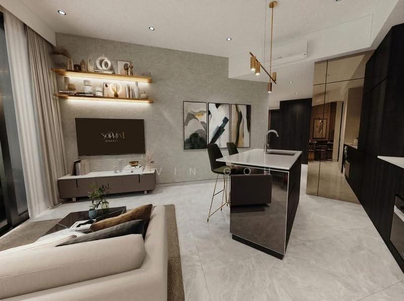Sophia Regency, 105 Sophia Road, Orchard / River Valley, 2 Bedrooms, 947 sqft, Condominium For Sale, by Alvin Goh, 500289016 - Living Room - PropertyGuru.com.sg
