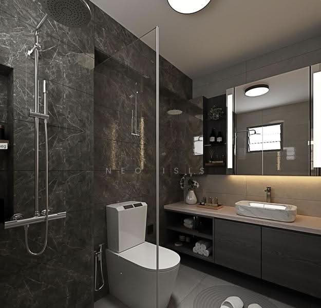 660C Jurong West Street 64, 660C Jurong West Street 64, Boon Lay / Jurong / Tuas, 3 Bedrooms, 1,184 sqft, HDB Flat For Sale, by Neo Isis, 500289024 - Bathroom - PropertyGuru.com.sg