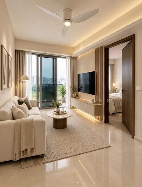 Grand Dunman, 16 Dunman Road, East Coast / Marine Parade, 1 Bedroom, 452 sqft, Condominium For Rent, by Ariati Tyeb Papar, 500289029 - Living Room - PropertyGuru.com.sg