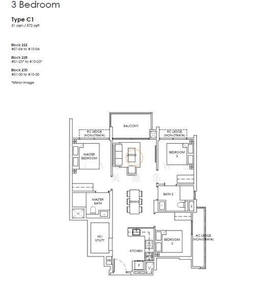 The Sen, De Souza Avenue, Clementi Park / Upper Bukit Timah, 3 Bedrooms, 872 sqft, Condominium For Sale, by Jade Wu 吴嘉乐, 500289031 - PropertyGuru.com.sg