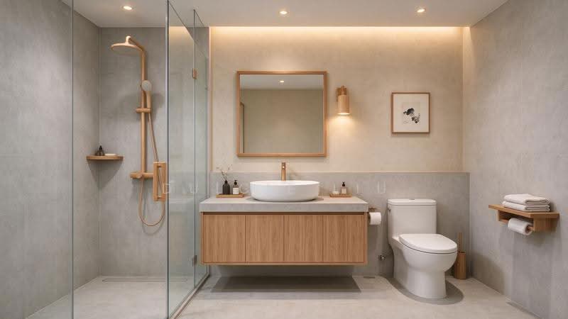 Brand New Freehold Corner Terrace at Punggol Road, Punggol road, Hougang / Punggol / Sengkang, 6 Bedrooms, 7,341 sqft, Corner Terrace For Sale, by Dulcie Liu, 500289089 - Bathroom - PropertyGuru.com.sg