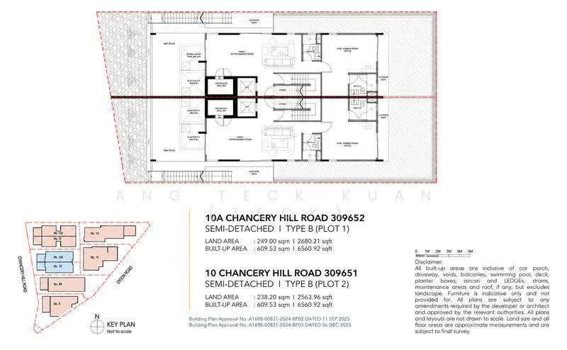 5.3m Grand Living • Private Lift • Basement • Park 3 Cars • 6,561sqft, Chancery, Dyson, Tunggal, Rosie, Newton / Novena, 6 Bedrooms, 6,561 sqft, Semi-Detached House For Sale, by Ang Teck Kuan (Teck), 500289090 - PropertyGuru.com.sg