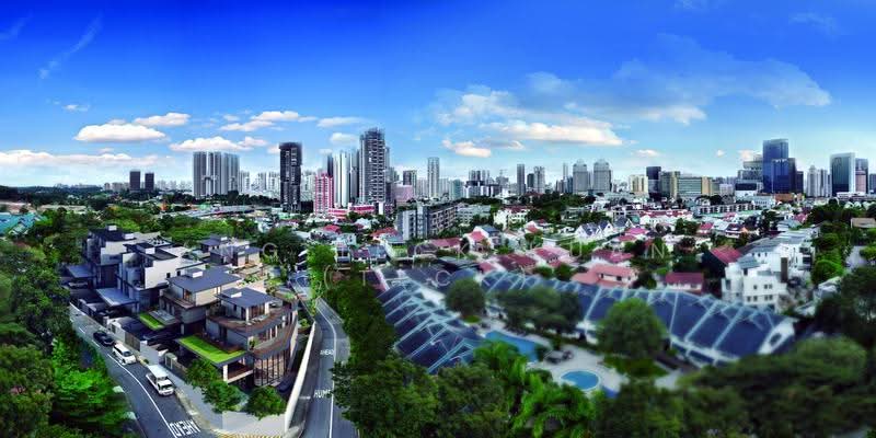 5.3m Grand Living • Private Lift • Basement • Park 3 Cars • 6,561sqft, Chancery, Dyson, Tunggal, Rosie, Newton / Novena, 6 Bedrooms, 6,561 sqft, Semi-Detached House For Sale, by Ang Teck Kuan (Teck), 500289090 - Exterior - PropertyGuru.com.sg