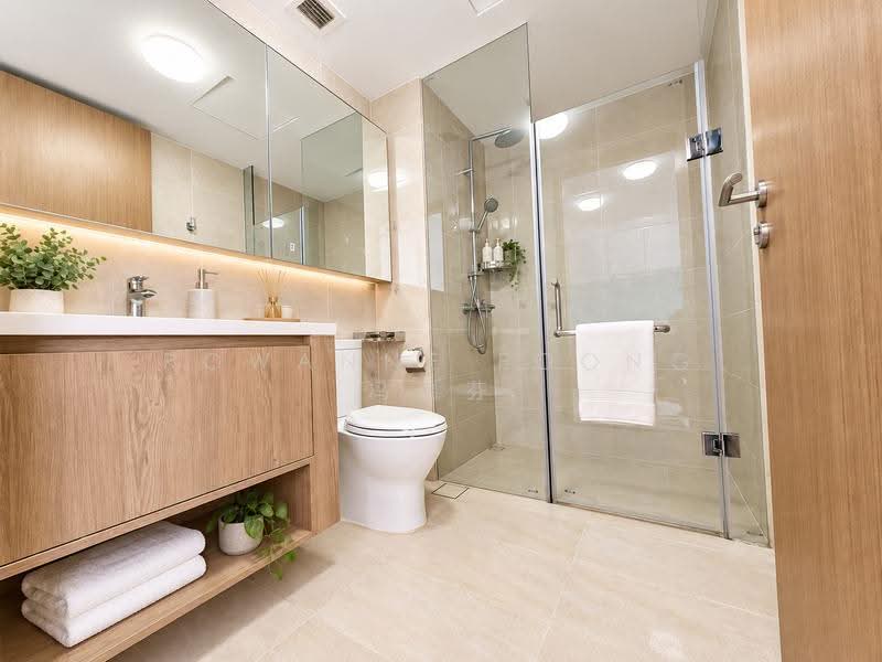 Kingsford Waterbay, 84 Upper Serangoon View, Hougang / Punggol / Sengkang, 1 Bedroom, 484 sqft, Condominium For Rent, by Rowanne Foong 冯瑞芬, 500289123 - Bathroom - PropertyGuru.com.sg