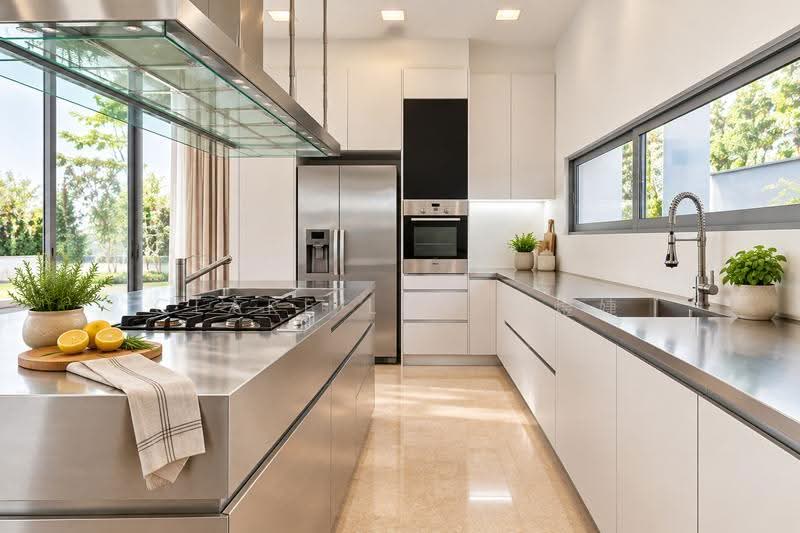 One tree hill, Modern and Contemporary Bungalow for Rent in Prime location, Tanglin / Holland / Bukit Timah, 6 Bedrooms, 6,780 sqft, Bungalow House For Rent, by Clare Loh 卢煜婕, 500289125 - Kitchen - PropertyGuru.com.sg