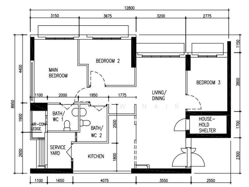 415B Northshore Drive, 415B Northshore Drive, Hougang / Punggol / Sengkang, 3 Bedrooms, 1,023 sqft, HDB Flat For Sale, by Andrew Nair, 500289126 - PropertyGuru.com.sg