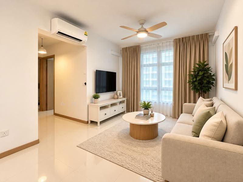 415B Northshore Drive, 415B Northshore Drive, Hougang / Punggol / Sengkang, 3 Bedrooms, 1,023 sqft, HDB Flat For Sale, by Andrew Nair, 500289126 - Living Room - PropertyGuru.com.sg