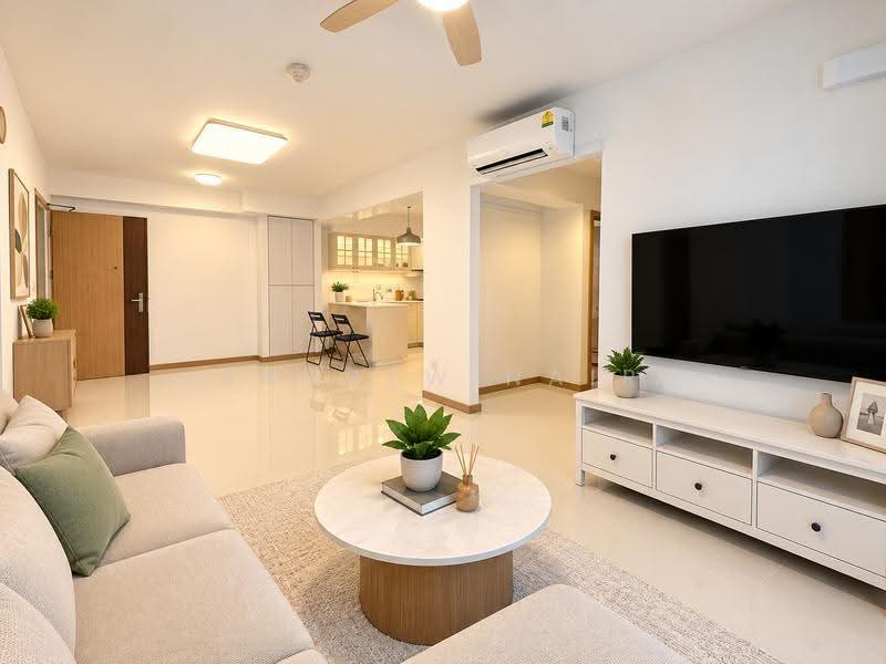 415B Northshore Drive, 415B Northshore Drive, Hougang / Punggol / Sengkang, 3 Bedrooms, 1,023 sqft, HDB Flat For Sale, by Andrew Nair, 500289126 - Living Room - PropertyGuru.com.sg