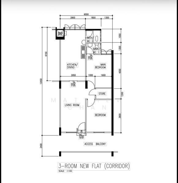 610 Ang Mo Kio Avenue 4, 610 Ang Mo Kio Avenue 4, Ang Mo Kio / Bishan / Thomson, 2 Bedrooms, 731 sqft, HDB Flat For Sale, by Matthew Chan, 500289134 - PropertyGuru.com.sg
