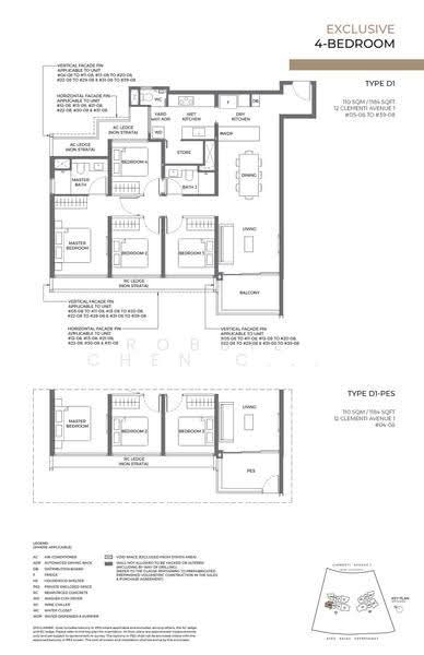 ELTA, 12 Clementi Avenue 1, Buona Vista / West Coast / Clementi New Town, 4 Bedrooms, 1,184 sqft, Condominium For Sale, by Robbie Chen Chee Howe, 500289178 - D1 - PropertyGuru.com.sg