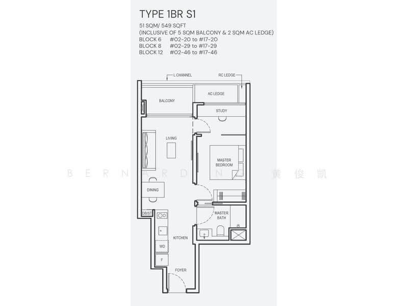Grand Dunman, 6 Dunman Road, East Coast / Marine Parade, 1 Bedroom, 549 sqft, Condominium For Rent, by Bernard Ng 黄俊凯, 500289213 - PropertyGuru.com.sg