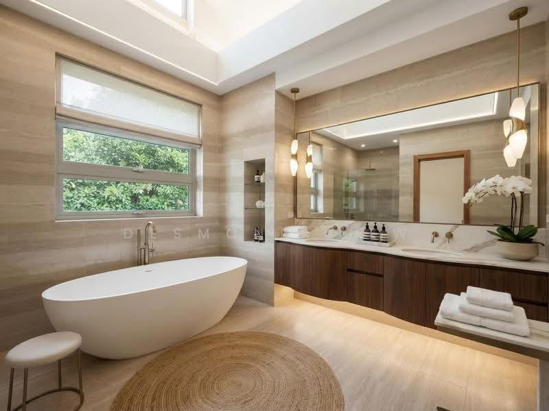 Ewart park, Jalan Ampang, Lim Tai See, Coronation, Namly, Pelangi, Greenleaf, Ewart Park, Holland, Queen Astrid, Bukit Sedap, Maryland, Ming Teck Park, Allamanda, Harum, Sampurna, Leedon, Leedon Ford, Bin Tong, Belmont, Garlick, Maple, Lantana, Lasia, Redwood, L, Tanglin / Holland / Bukit Timah, 6 Bedrooms, 10,000 sqft, Good Class Bungalow For Sale, by Desmond Liew, 500289214 - Bathroom - PropertyGuru.com.sg