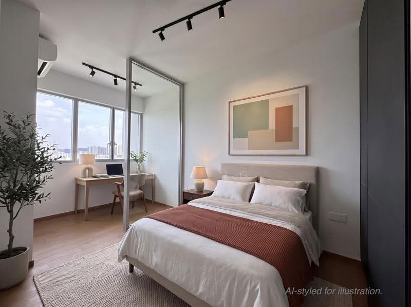 Grand Dunman, 16 Dunman Road, East Coast / Marine Parade, 1 Bedroom, 549 sqft, Condominium For Rent, by Jay Ng, 500289250 - Bedroom - PropertyGuru.com.sg