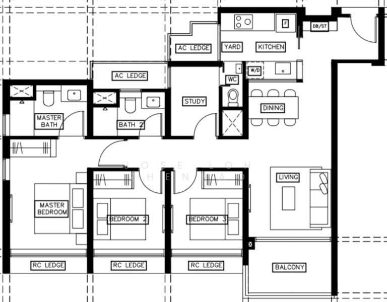 AMO Residence, 23 Ang Mo Kio Rise, Ang Mo Kio / Bishan / Thomson, 3 Bedrooms, 1,044 sqft, Condominium For Sale, by Jose Loh Zhenhao, 500289253 - PropertyGuru.com.sg