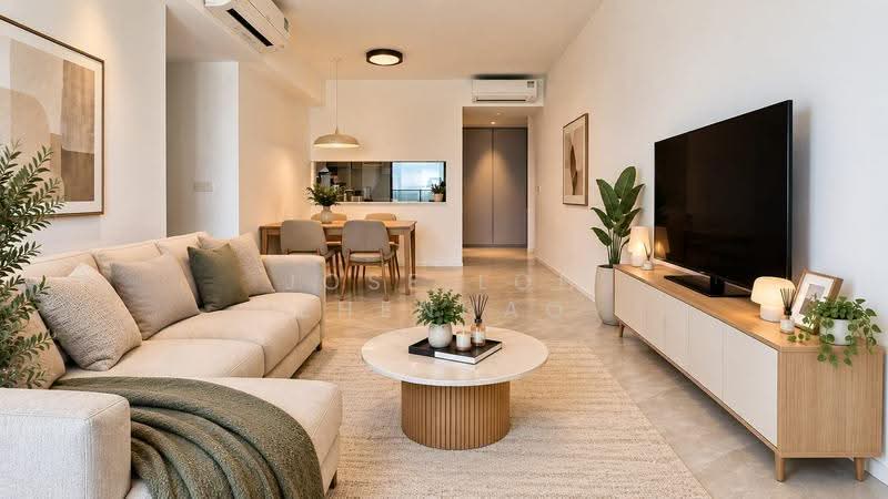 AMO Residence, 23 Ang Mo Kio Rise, Ang Mo Kio / Bishan / Thomson, 3 Bedrooms, 1,044 sqft, Condominium For Sale, by Jose Loh Zhenhao, 500289253 - Living Room - PropertyGuru.com.sg