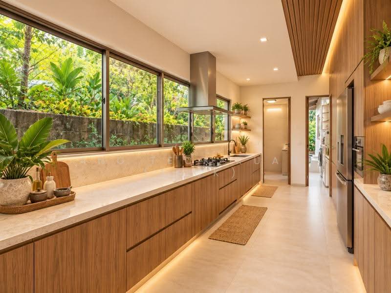 6,750 SQFT LAND • GCBA • 23M FRONTAGE, Green Hill, Chestnut, Cashew, Dairy Farm, Dairy Farm / Bukit Panjang / Choa Chu Kang, 5 Bedrooms, 1,800 sqft, Bungalow House For Sale, by Ang Teck Kuan (Teck), 500289280 - Kitchen - PropertyGuru.com.sg