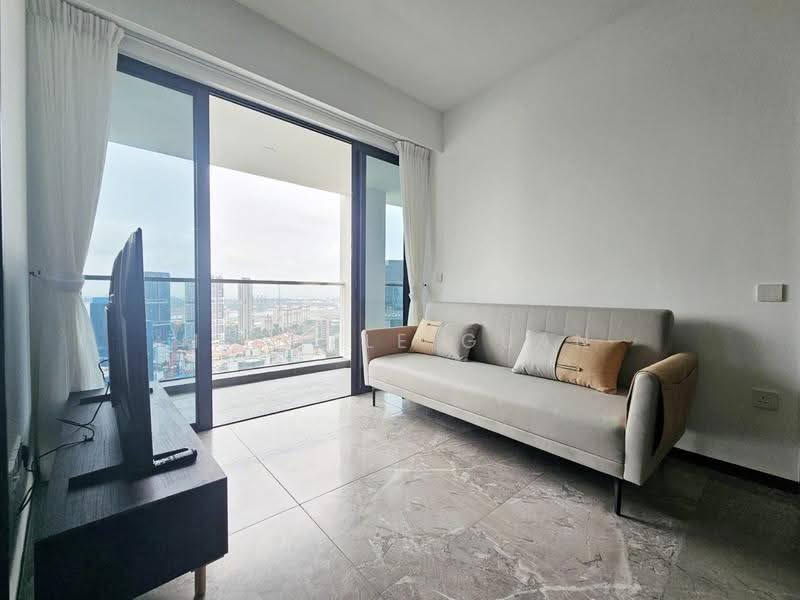 One Pearl Bank, 1 Pearl Bank, Alexandra / Commonwealth, 2 Bedrooms, 700 sqft, Condominium For Rent, by Michele Guan, 500289307 - Living Room - PropertyGuru.com.sg