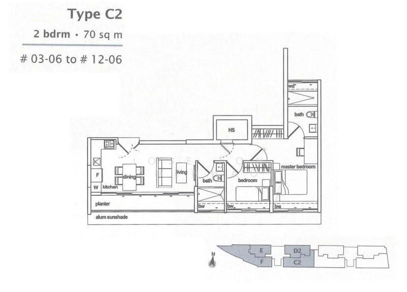 Zenith @ Zion, 60 Zion Road, Tanglin / Holland / Bukit Timah, 2 Bedrooms, 743 sqft, Apartment For Sale, by Jose Loh Zhenhao, 500289363 - PropertyGuru.com.sg