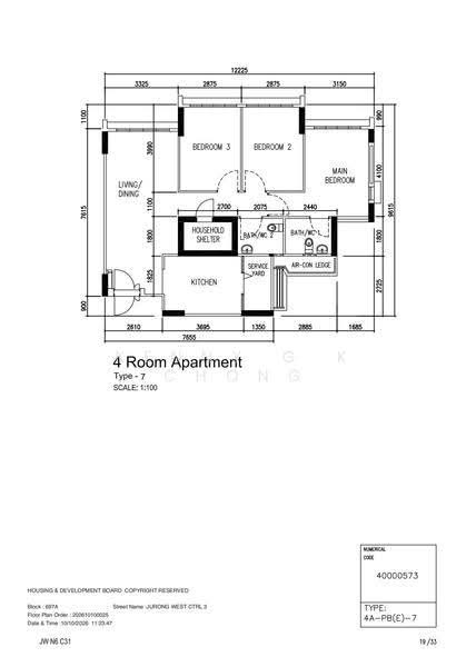 697A Jurong West Central 3, 697A Jurong West Central 3, Boon Lay / Jurong / Tuas, 3 Bedrooms, 1,001 sqft, HDB Flat For Sale, by Kenny G K Chong, 500289398 - PropertyGuru.com.sg
