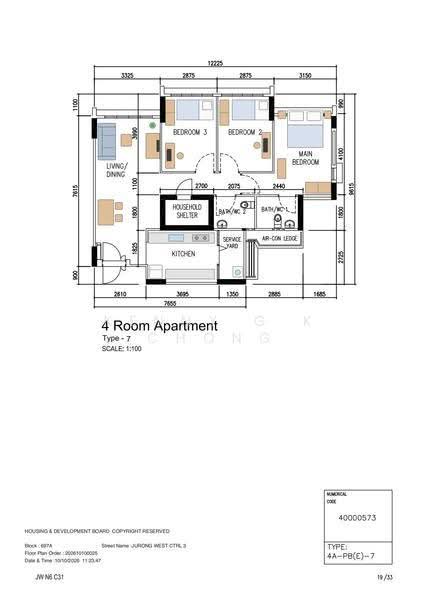 697A Jurong West Central 3, 697A Jurong West Central 3, Boon Lay / Jurong / Tuas, 3 Bedrooms, 1,001 sqft, HDB Flat For Sale, by Kenny G K Chong, 500289398 - PropertyGuru.com.sg