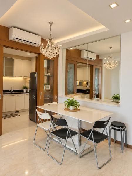 Lilydale, 552 Yishun Ave 6, Sembawang / Yishun, 3 Bedrooms, 1,194 sqft, Condominium For Rent, by Ricky Teo, 500289475 - Dining Room - PropertyGuru.com.sg