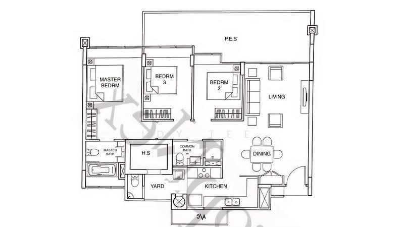 The Calrose, 511 Yio Chu Kang Road, Mandai / Upper Thomson, 3 Bedrooms, 1,302 sqft, Condominium For Sale, by Idy Tee, 500289511 - PropertyGuru.com.sg