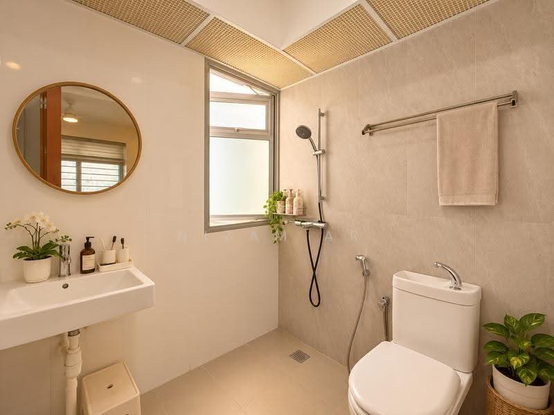 612A Tampines North Drive 1, 612A Tampines North Drive 1, Hougang / Punggol / Sengkang, 2 Bedrooms, 743 sqft, HDB Flat For Sale, by Nizam AR, 500289601 - Bathroom - PropertyGuru.com.sg