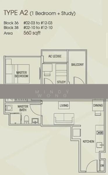 Vacanza @ East, 36 Lengkong Tujoh, Eunos / Geylang / Paya Lebar, 2 Bedrooms, 560 sqft, Condominium For Sale, by Mindy Wong, 500289684 - PropertyGuru.com.sg