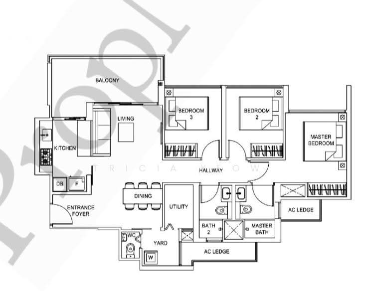 Rivercove Residences EC, 38 Anchorvale Ln, Hougang / Punggol / Sengkang, 3 Bedrooms, 1,076 sqft, Condominium For Sale, by Tricia Yeow, 500289697 - PropertyGuru.com.sg