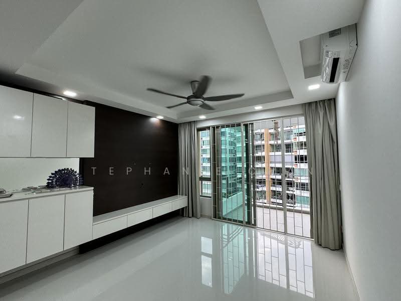 Casa Merah, 50 Tanah Merah Kechil Avenue, Bedok / Upper East Coast, 3 Bedrooms, 1,238 sqft, Condominium For Rent, by Stephanie Chan, 500289703 - Living Room - PropertyGuru.com.sg