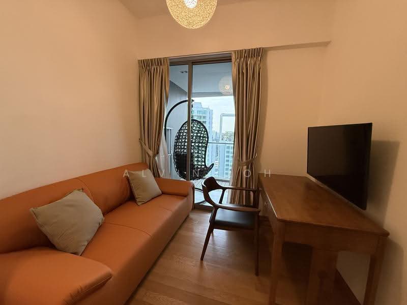 Espada, 48 Saint Thomas Walk, Orchard / River Valley, 1 Bedroom, 377 sqft, Condominium For Rent, by Alvin Loh, 500289782 - Living Room - PropertyGuru.com.sg
