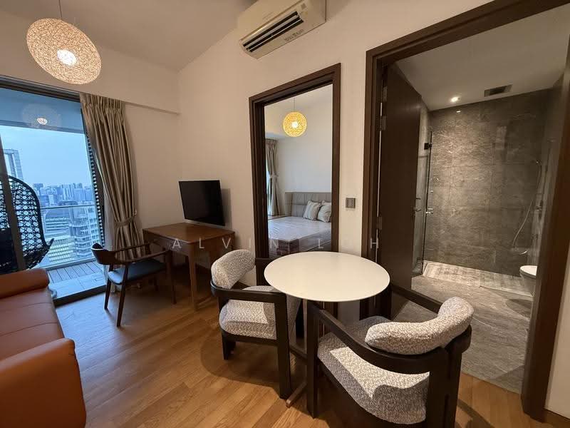 Espada, 48 Saint Thomas Walk, Orchard / River Valley, 1 Bedroom, 377 sqft, Condominium For Rent, by Alvin Loh, 500289782 - Living Room - PropertyGuru.com.sg