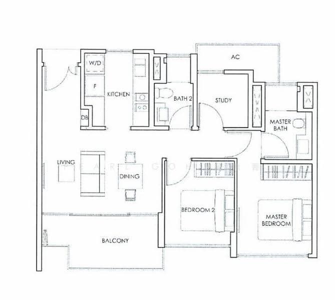 The Inflora, 51 Flora Drive, Changi Airport / Changi Village, 2 Bedrooms, 818 sqft, Condominium For Rent, by Pearl Goh 吴素菁, 500289822 - PropertyGuru.com.sg