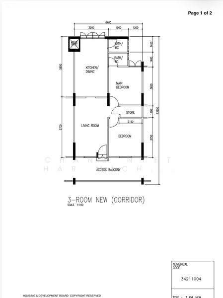 611 Ang Mo Kio Avenue 5, 611 Ang Mo Kio Avenue 5, Ang Mo Kio / Bishan / Thomson, 2 Bedrooms, 721 sqft, HDB Flat For Sale, by Chang Nyet Har Michelle, 500289859 - PropertyGuru.com.sg