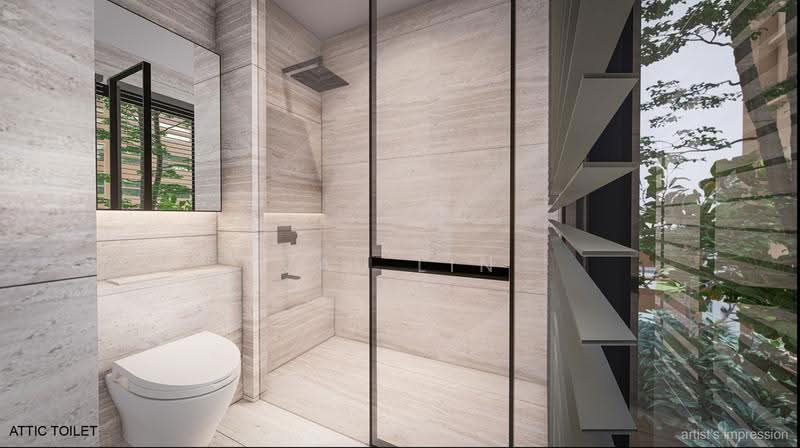 ★ GIANT ★ D11 Brand New Freehold Semi-D | 1km to Raffles Girls Primary School!, Hillcrest Road, Watten Estate Road, Greenmead Avenue, Newton / Novena, 5 Bedrooms, 6,764 sqft, Semi-Detached House For Sale, by Val Lin, 500289953 - Bathroom - PropertyGuru.com.sg