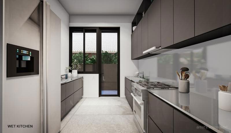 ★ GIANT ★ D11 Brand New Freehold Semi-D | 1km to Raffles Girls Primary School!, Hillcrest Road, Watten Estate Road, Greenmead Avenue, Newton / Novena, 5 Bedrooms, 6,764 sqft, Semi-Detached House For Sale, by Val Lin, 500289953 - Kitchen - PropertyGuru.com.sg