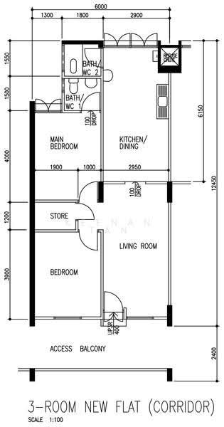 624 Ang Mo Kio Avenue 4, 624 Ang Mo Kio Avenue 4, Ang Mo Kio / Bishan / Thomson, 2 Bedrooms, 732 sqft, HDB Flat For Sale, by Keenan Tan, 500289978 - PropertyGuru.com.sg
