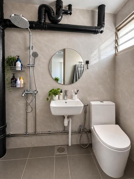 738 Jurong West Street 75, 738 Jurong West Street 75, Boon Lay / Jurong / Tuas, 3 Bedrooms, 1,130 sqft, HDB Flat For Sale, by Bryan Teh, 500289980 - Bathroom - PropertyGuru.com.sg