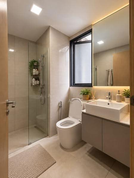 SkyPark Residences, Sembawang Drive, Sembawang / Yishun, 5 Bedrooms, 1,722 sqft, Condominium For Sale, by Jasmine Chan, 500290028 - Bathroom - PropertyGuru.com.sg
