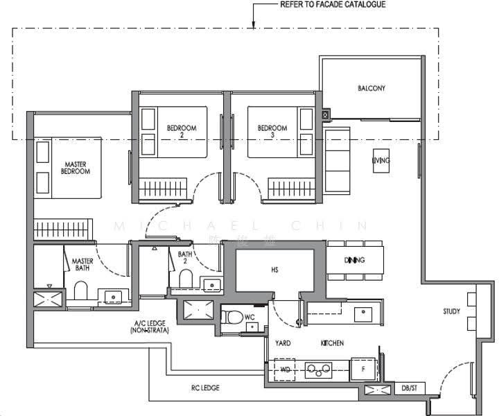 Lucerne Grand, Lakeside Drive, Boon Lay / Jurong / Tuas, 3 Bedrooms, 1,001 sqft, Condominium For Sale, by Michael Chin 陈俊雄, 500290035 - PropertyGuru.com.sg