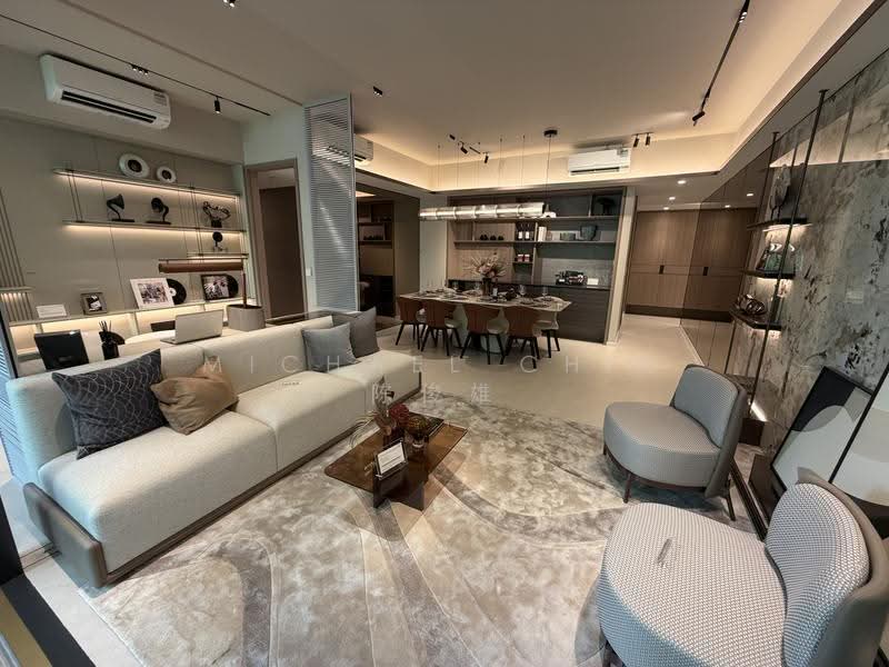 Lucerne Grand, Lakeside Drive, Boon Lay / Jurong / Tuas, 3 Bedrooms, 1,001 sqft, Condominium For Sale, by Michael Chin 陈俊雄, 500290035 - Living Room - PropertyGuru.com.sg