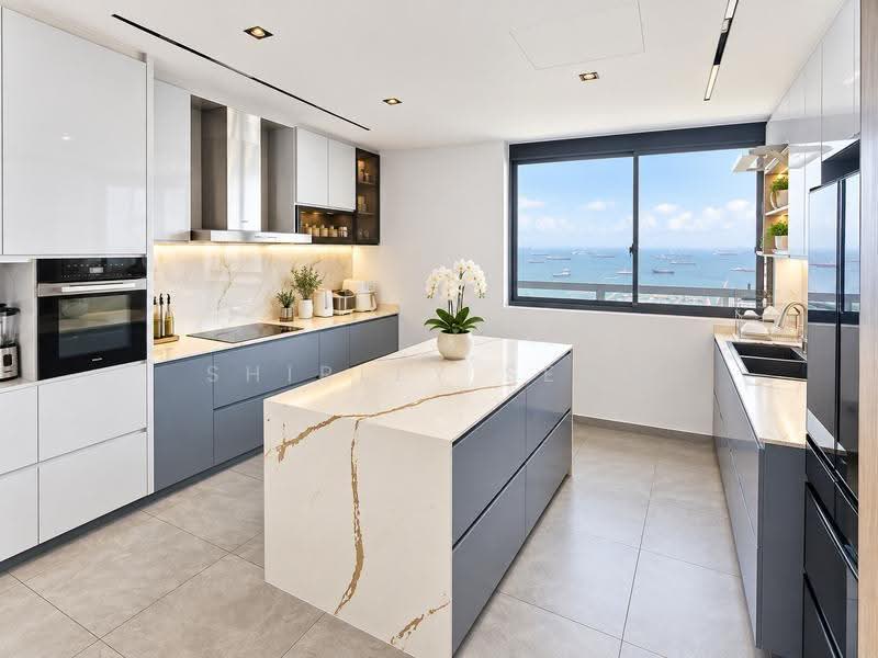 Marina Bay Residences, 18 Marina Boulevard, Boat Quay / Raffles Place / Marina, 5 Bedrooms, 4,496 sqft, Condominium For Rent, by Shirley Seng, 500290040 - Kitchen - PropertyGuru.com.sg