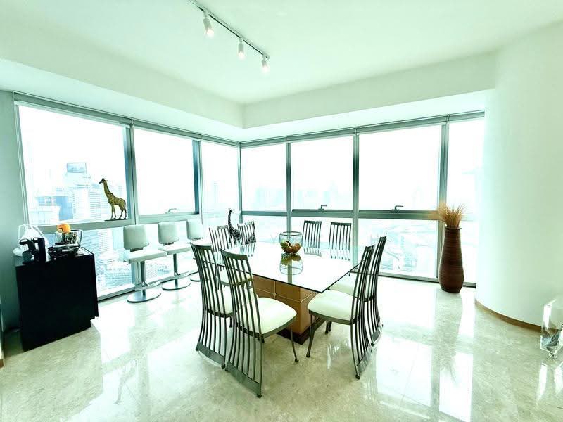 Marina Bay Residences, 18 Marina Boulevard, Boat Quay / Raffles Place / Marina, 4 Bedrooms, 2,368 sqft, Condominium For Rent, by Kenny Koh, 500290052 - Dining Room - PropertyGuru.com.sg