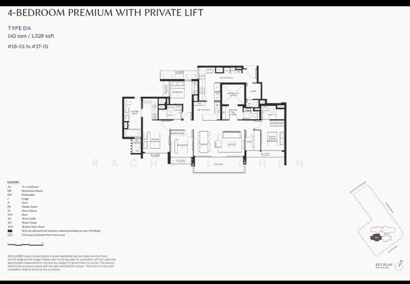 The Serra Residences, 7 Bassein Road, Newton / Novena, 4 Bedrooms, 1,528 sqft, Condominium For Sale, by Rachael Chen, 500290063 - PropertyGuru.com.sg