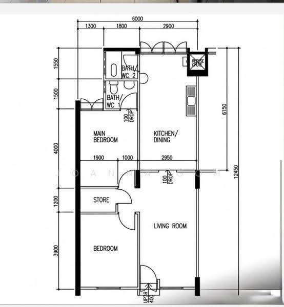 506 Ang Mo Kio Avenue 8, 506 Ang Mo Kio Avenue 8, Ang Mo Kio / Bishan / Thomson, 2 Bedrooms, 732 sqft, HDB Flat For Sale, by Joanna Goh, 500290069 - PropertyGuru.com.sg