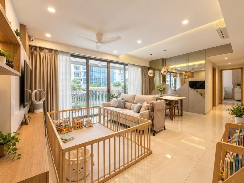 The Vales, 79 Anchorvale Crescent, Hougang / Punggol / Sengkang, 4 Bedrooms, 1,410 sqft, Condominium For Sale, by Shirley Seng, 500290089 - Living Room - PropertyGuru.com.sg