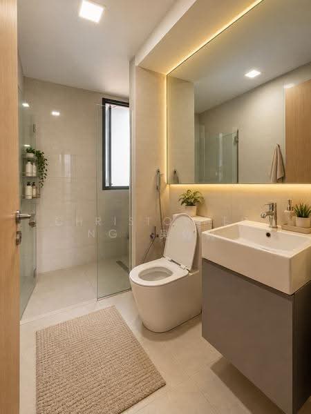 SkyPark Residences, Sembawang Drive, Sembawang / Yishun, 5 Bedrooms, 1,722 sqft, Condominium For Sale, by Christopher Ng 吴锦钊, 500290105 - Bathroom - PropertyGuru.com.sg
