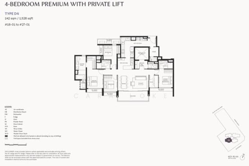 The Serra Residences, 7 Bassein Road, Newton / Novena, 4 Bedrooms, 958 sqft, Condominium For Sale, by Cara Loke, 500290122 - PropertyGuru.com.sg
